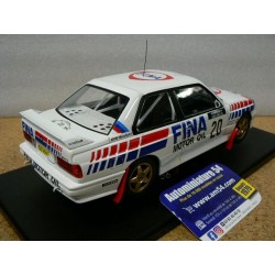 1989 BMW E30 M3 FINA n°20 Duez - Lopes 1000 Lakes 18RMC132 Ixo Models