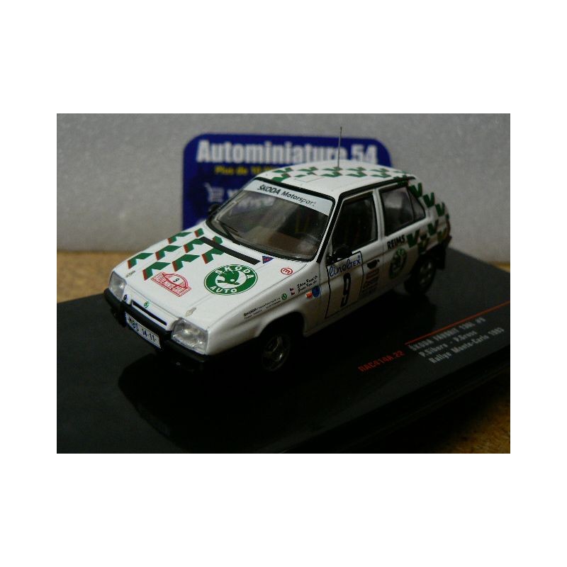 1993 Skoda Favorit 136L n°9 Sibera - Gross Monte Carlo RAC414A Ixo Models