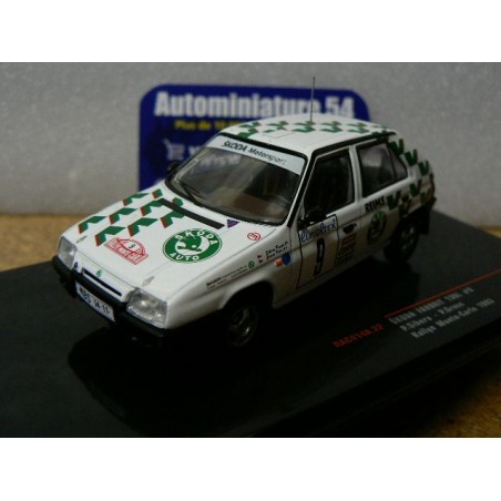 1993 Skoda Favorit 136L n°9 Sibera - Gross Monte Carlo RAC414A Ixo Models