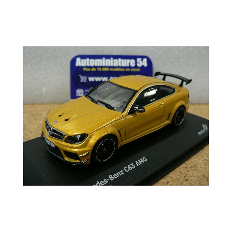 Mercedes C63 AMG Black Series Solarbeam Yellow 2012 S4311601 Solido