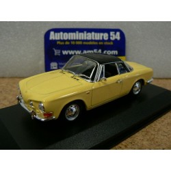 Volkswagen Karmann Ghia 1600 Type 34 Yellow - Black 1966 940050220 MaXichamps