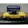 Volkswagen Karmann Ghia 1600 Type 34 Yellow - Black 1966 940050220 MaXichamps