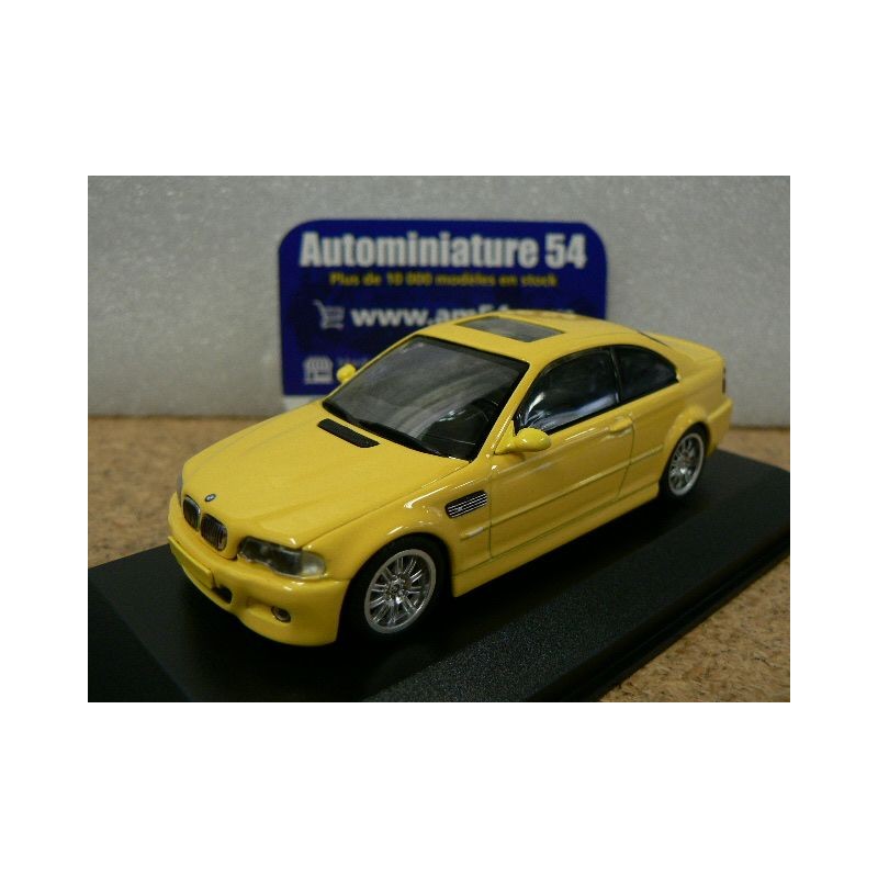 BMW M3 Coupé 3-Series E46 yellow 2001 940020021 MaXichamps