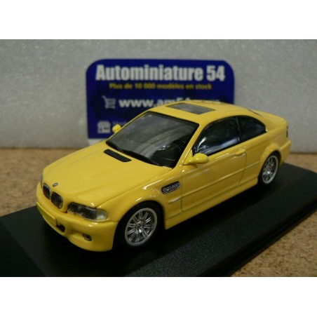 BMW M3 Coupé 3-Series E46 yellow 2001 940020021 MaXichamps