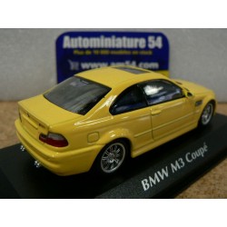 BMW M3 Coupé 3-Series E46 yellow 2001 940020021 MaXichamps