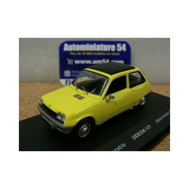 Renault 5 TL Découvrable jaune ref 131 ODEON