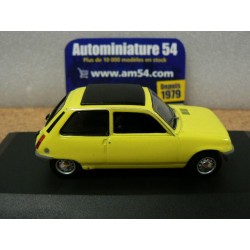 Renault 5 TL Découvrable jaune ref 131 ODEON