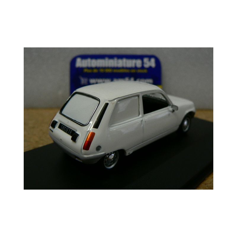 Miniature Odeon – Renault 5 Société Blanche – 1/43 – Résine – Neuf