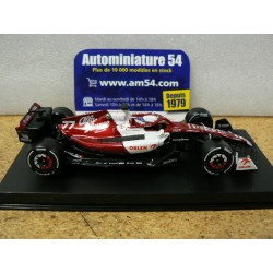 2022 Alfa Roméo C42 n°77 V Bottas Barhain GP 18-38068-77 Bburago Racing