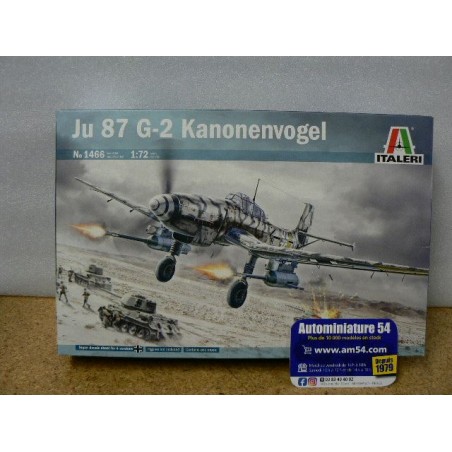 Ju 87 G2 Kanonenvogel n°1466 Italeri  Maquette 1.72