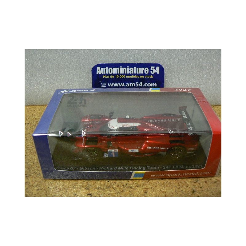 2022 Oreca 07 Gibson Richard Mille n°1 Wadoux - Ogier - Milesi
