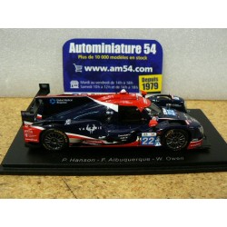 2022 Oreca 07 Gibson United Autosports n°22 Hanson - Albuquerque - Owen Le Mans S8622 Spark Model