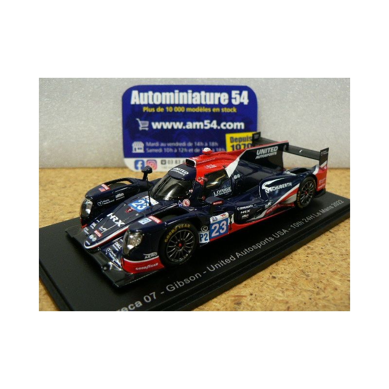 2022 Oreca 07 Gibson United Autosports n°23 Lynn - Jarvis - Pierson Le Mans S8623 Spark Model