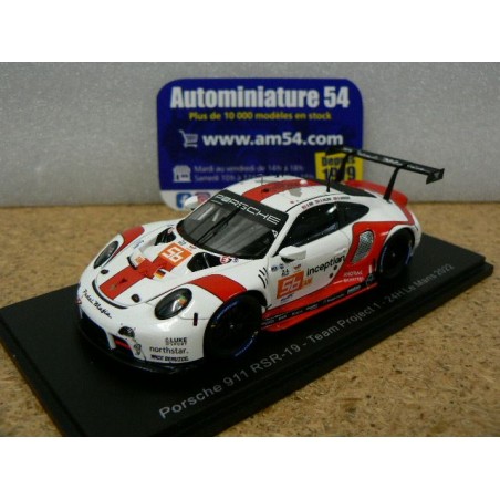 2022 Posche 911 RSR - 19 Project 1 n°56 Iribe - Millroy - Barnicoat Le Mans S8649 Spark Model