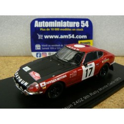 1973 Nissan 240 Z n°17 Fall - Wood 9th Monte Carlo S6285 Spark Model