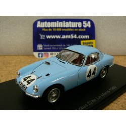 1960 Lotus Elite n°44 Masson - Laurent 13rd Le Mans S8204 Spark Model