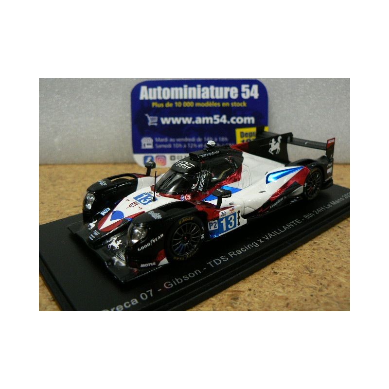 2017 Oreca 07 Gibson Vaillante Rebellion n°13 Piquet - Heinemeier -Hansson - Beche Le Mans MV09 Spark Model