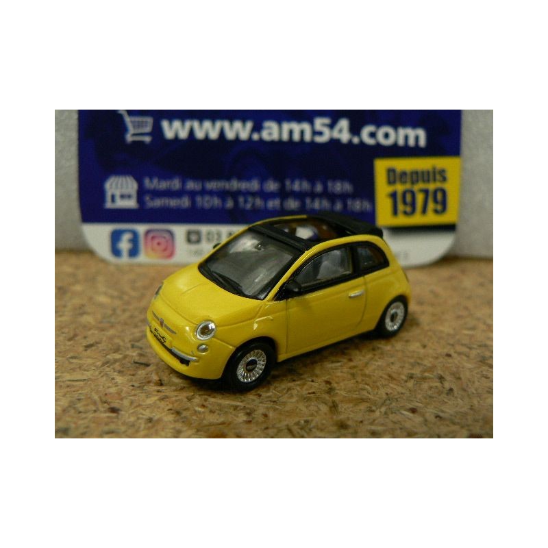 Fiat 500C 2007 Yellow 770059 Norev 1/87