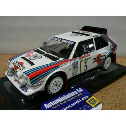 1986 Lancia Delta S4 n°5 Biasion - Siviero San Remo 18RMC130B Ixo Models