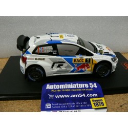 2014 Volkswagen Polo WRC n°1 Ogier - Ingrassia 1st Winner Catalunya 24RAL018A Ixo Model