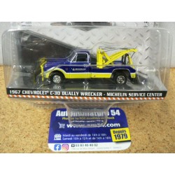 Chevrolet C30 Dually Wrecker Michelin 1967 " Dually Drivers "46110-A Greenlight 1.64ième