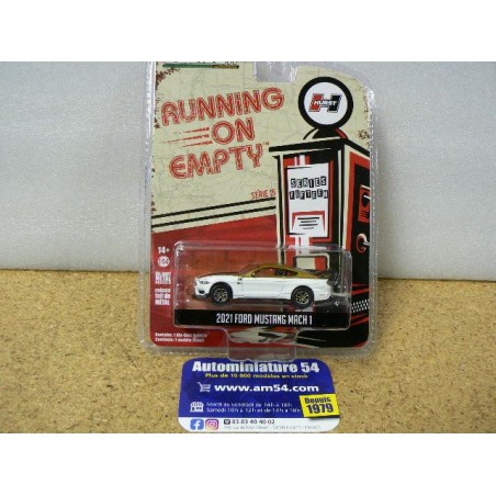 Ford Mustang Mach 1 Hurst 2021 "Running on Empty " Serie15 " 41150-E Greenlight 1.64ième