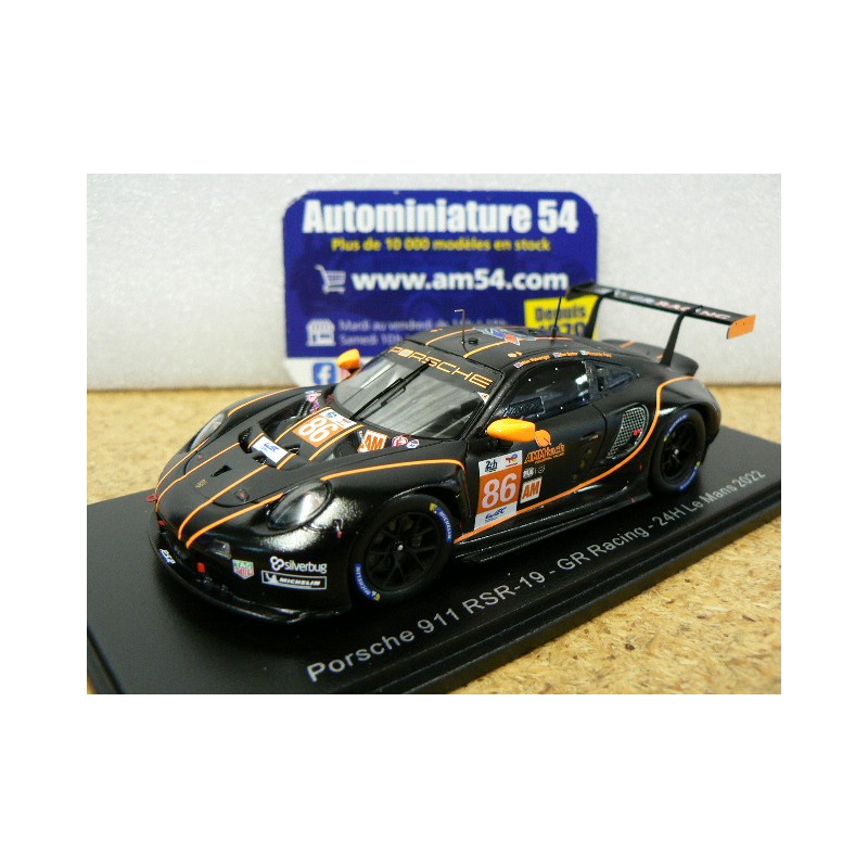 2022 Posche 911 RSR-19 GR Racing n°86 Wainwright - pera - Barker Le Mans S8652 Spark Model