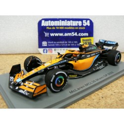 2022 McLaren MCL36 n°4 Lando Norris Miami GP S8535 Spark Model