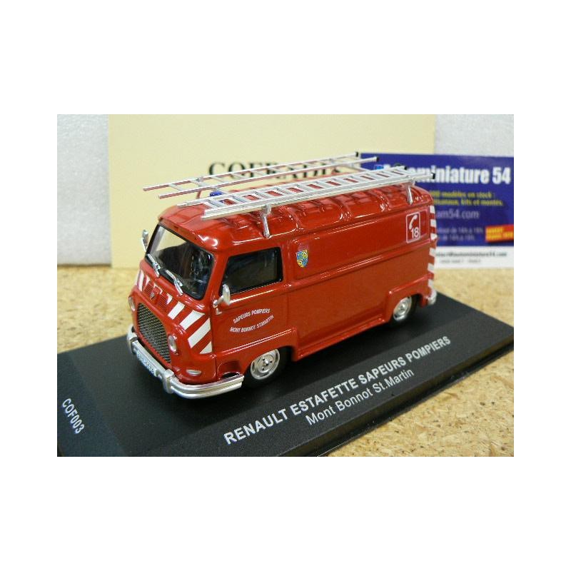 Renault estafette Pompiers Mont Bonnot St Martin Isère COF003 Ixo Models Cofradis