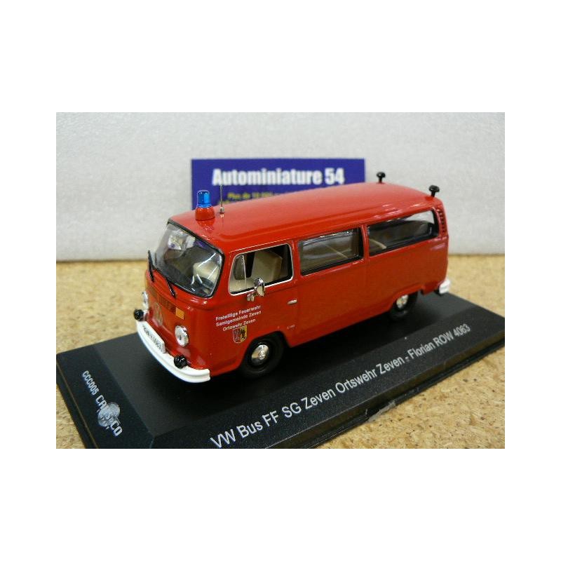 Volkswagen Combi Bus T2 FF SG Zeven Ortswehr Zeven Florian Row 4063 CCC005 Ixo Models Cars & CO