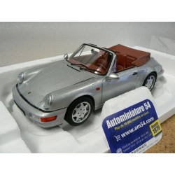 Porsche 911 - 964 Carrera 2 Cabrio Silver 1990 187330 Norev