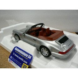 Porsche 911 - 964 Carrera 2 Cabrio Silver 1990 187330 Norev