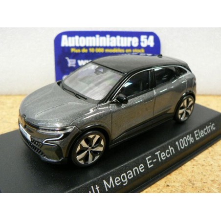 Renault Mégane Etech Electric Grey - Black 2022 517920 Norev