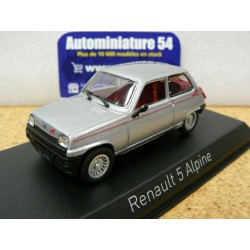 Renault 5 Alpine Silver 1980 510533 Norev