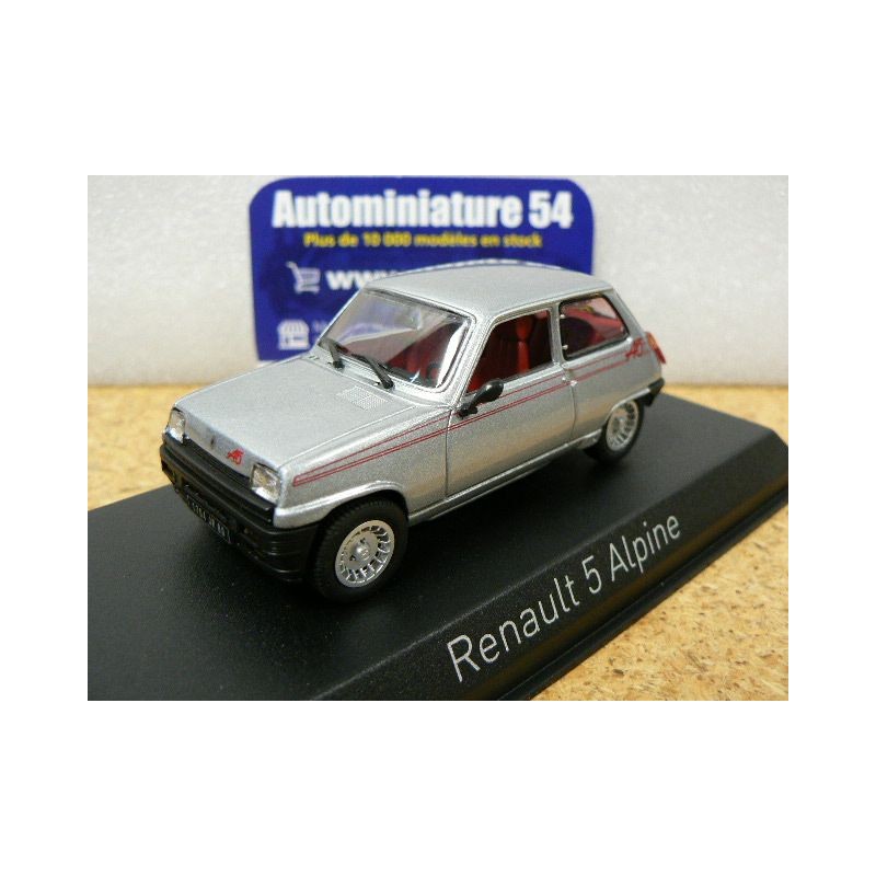 Renault 5 Alpine Silver 1980 510533 Norev