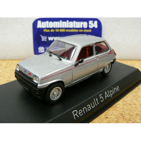 Renault 5 Alpine Silver 1980 510533 Norev