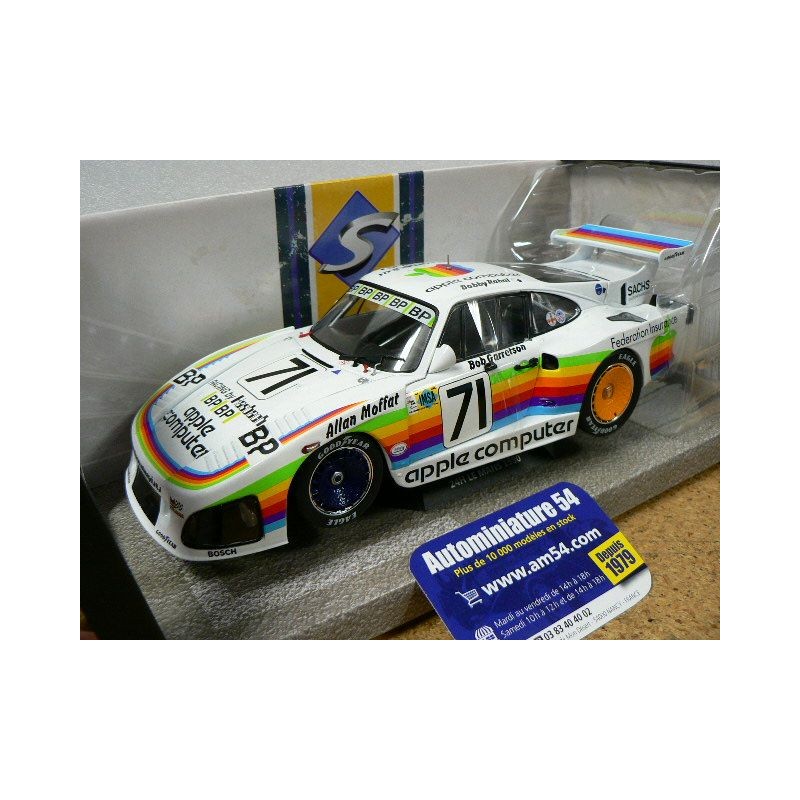 1980 Porsche 935 K3 Apple n°71 Moffat - Rahal - Garretson Le Mans S1807203 Solido