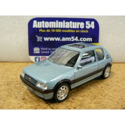Peugeot 205 GTI bleue...