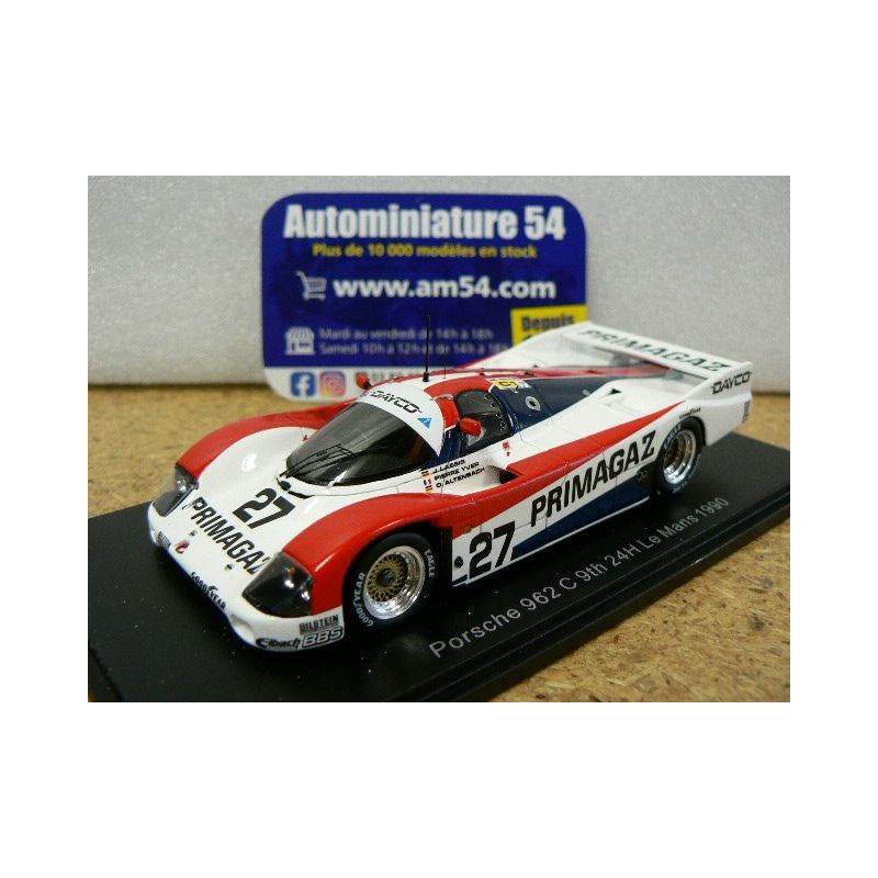 1990 Porsche 962C Primagaz n°27 Yver - Lassig - Altenbach Le Mans S9879 Spark Model