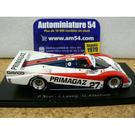 Spark S9879 1/43 PORSCHE 962 C NO.27 9TH 24H LE MANS 1990