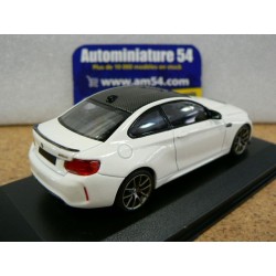 BMW M2 CS Alpine White Gold wheels 2020 410021020 Minichamps