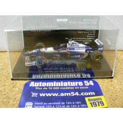 1996 Williams Renault FW18 n°5 Damon Hill Dirty Version 1st World Champion 436966605 Minichamps
