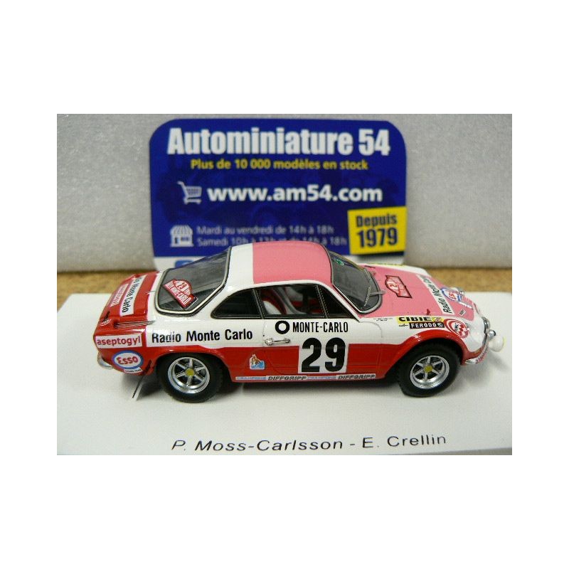 1973 Alpine A110 Aseptogyl n°29 P. Moss - Crellin Monte