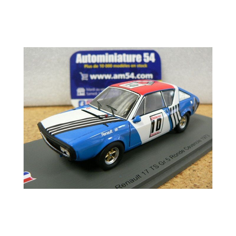 1973 Renault 17 TS Gr5 n°10 Nicolas - darniche Ronde Cevenole SF254 Spark Model