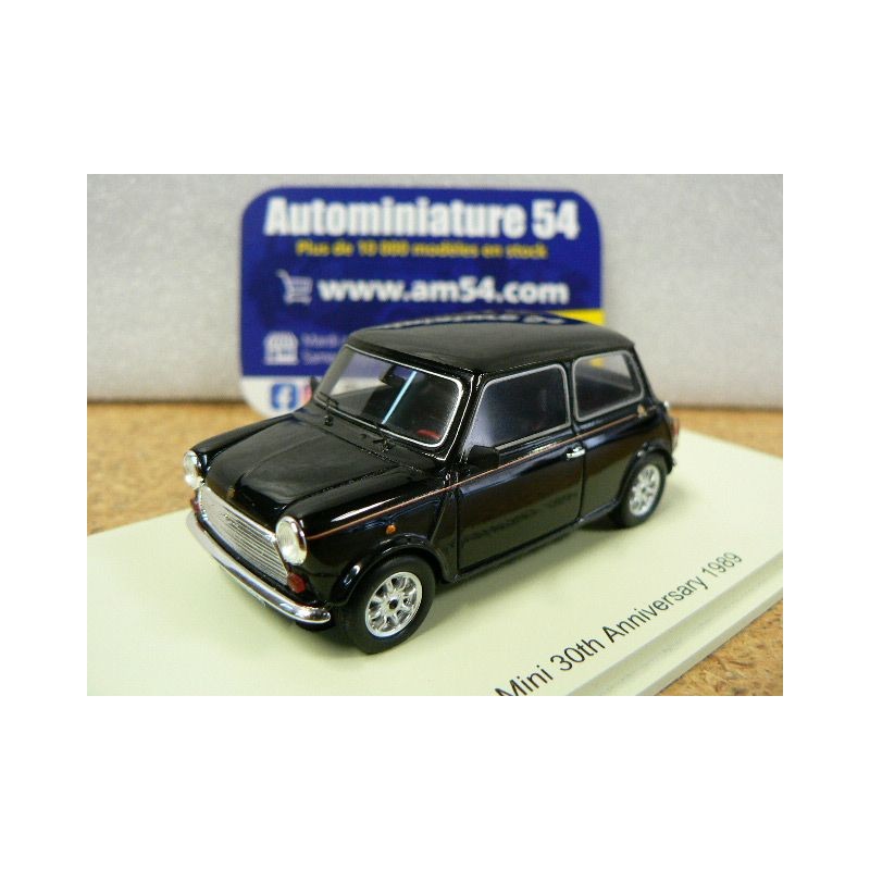 Mini Austin 30th Anniversary Black 1989 S2661 Spark Model