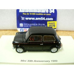 Mini Austin 30th Anniversary Black 1989 S2661 Spark Model