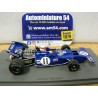 1971 Tyrrell 003 n°11 Jackie Stewart 1st Winner Monaco GP World Champion S7213 Spark Model