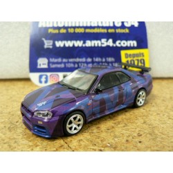 Nissan Skyline GT-R R34 V Spec 5th Anniversary Model MGT0446 True Scale Models Mini GT