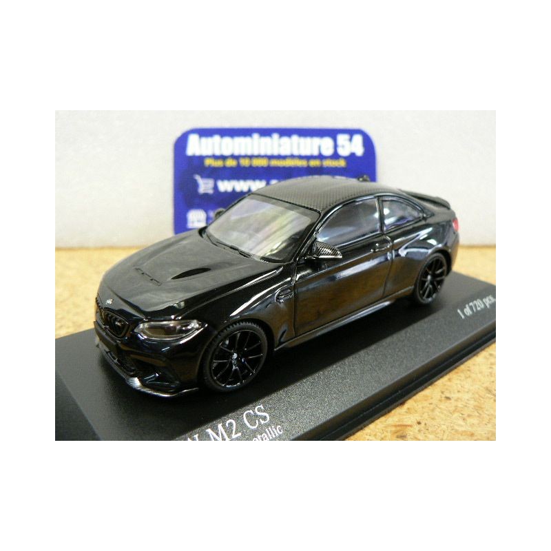 BMW M2 CS Black met. Black wheels 2020 410021022 Minichamps
