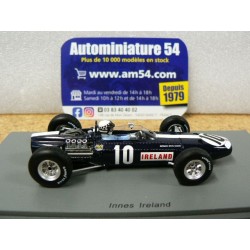 1966 BRM P261 n°10 Innes Ireland Mexico GP S5275 Spark Model